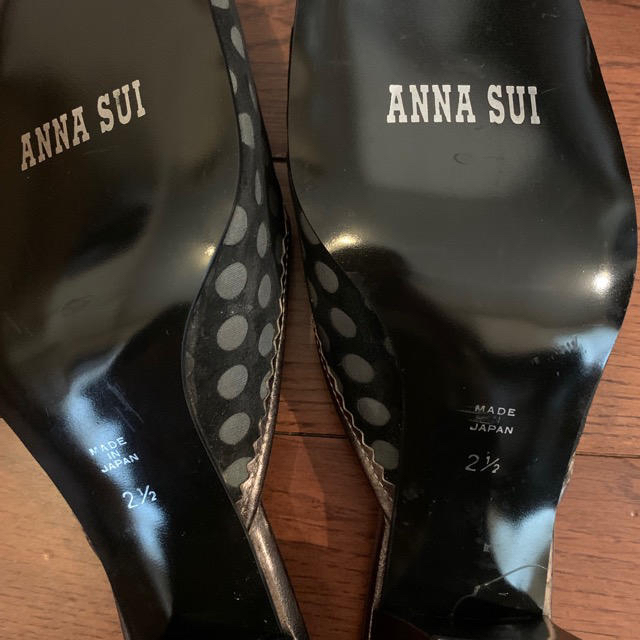 ANNA SUI(アナスイ)のアナスイ　ミュール　22.5㎝ レディースの靴/シューズ(ミュール)の商品写真