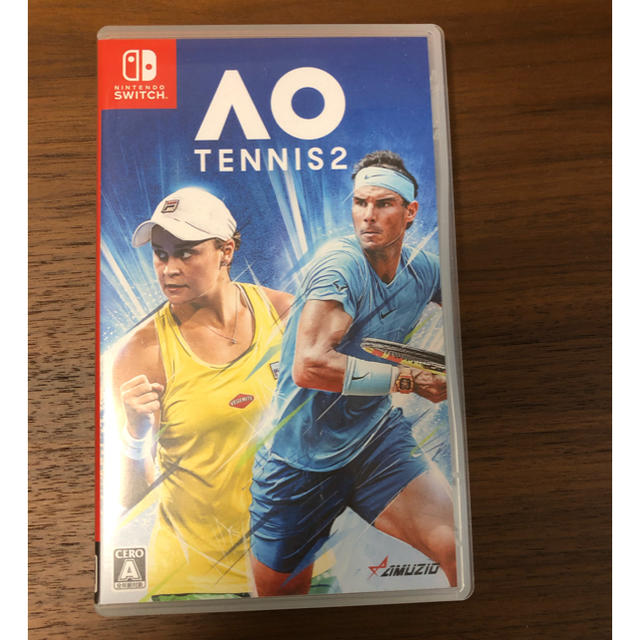 Nintendo Switch(ニンテンドースイッチ)のAO tennis2 Nintendo Switch エンタメ/ホビーのゲームソフト/ゲーム機本体(携帯用ゲームソフト)の商品写真