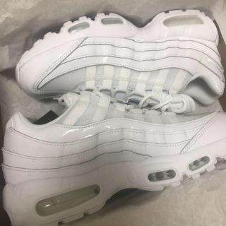 ナイキ(NIKE)のAIRMAX95 オールホワイト(スニーカー)