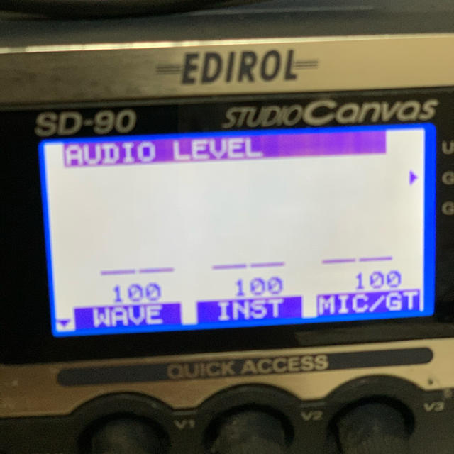 EDIROL studio canvas! モデル・SD-90 動作品 楽器のDTM/DAW(音源モジュール)の商品写真