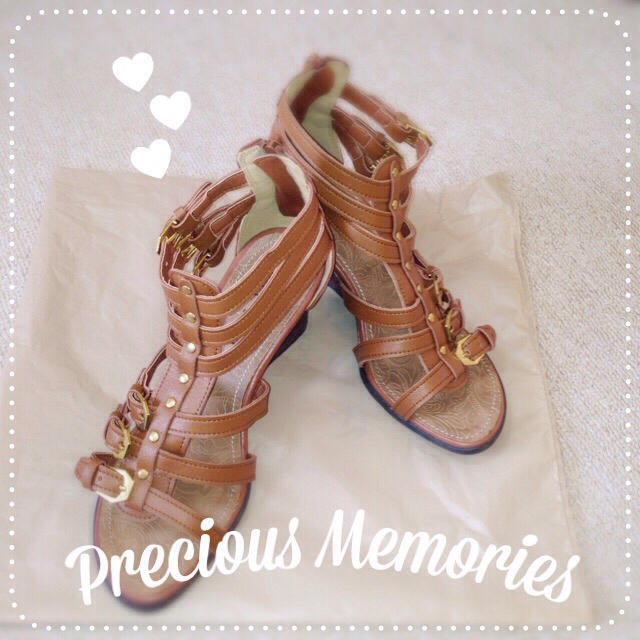 ウェッジソールサンダル♡ レディースの靴/シューズ(サンダル)の商品写真