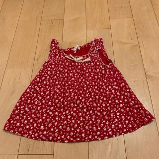 ニシマツヤ(西松屋)のElfin Doll Kids flourish タンクトップ　110cm 女児(Tシャツ/カットソー)