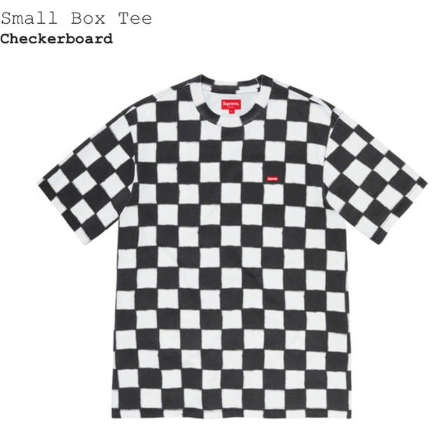 トップスSupreme Small Box Logo Tee Checkerboard