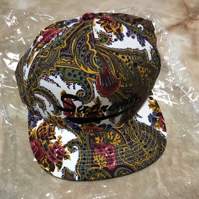 supreme cap ペイズリー　シュプリーム　キャップ