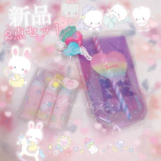 サンリオ(サンリオ)の𓊆 新品♡2点ユニコーン夢メルヘンセット 𓊇 (ペン/マーカー)