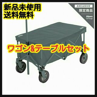 Coleman - コールマン アウトドアワゴン&テーブルセット グレー【新品 ...