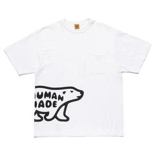 ジーディーシー(GDC)のHuman Made Pocket Tee 白 L 国内正規品(Tシャツ/カットソー(半袖/袖なし))