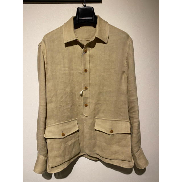 BEAMS(ビームス)のLARDINI 17SS リネン サファリジャケット +SIVGLIAジャケット メンズのジャケット/アウター(テーラードジャケット)の商品写真