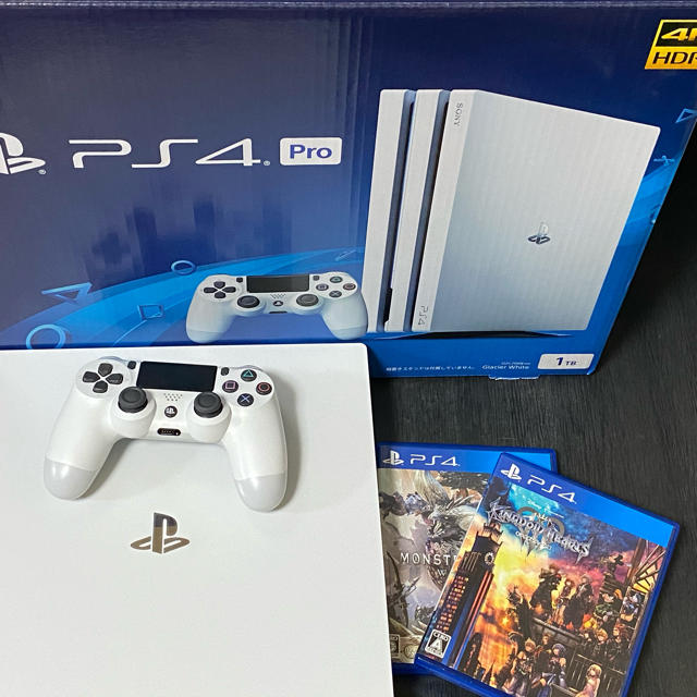 PlayStation4 Pro 本体 CUH-7100BB02 ソフトセット