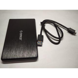 ヒタチ(日立)のUSB3.0 ポータブルHDD　新古品　日立社製　500GB　②　黒(PC周辺機器)
