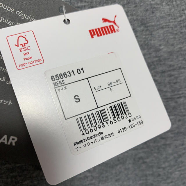 PUMA(プーマ)のPUMAプーマ 半袖Tシャツ ftblNXT メンズS グレー 新品 メンズのトップス(Tシャツ/カットソー(半袖/袖なし))の商品写真