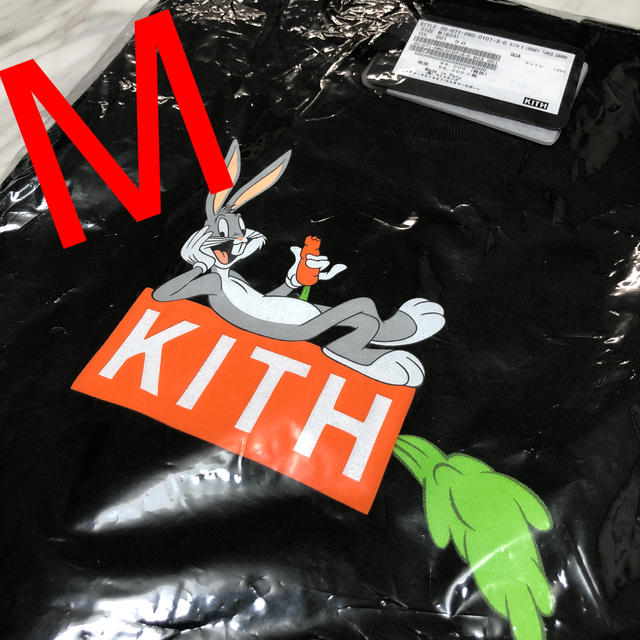 KITH x Looney Tunes carrot tee (M)メンズ