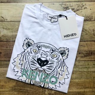 新品 Kenzo ケンゾー タイガープリント Tシャツ ホワイト