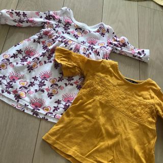 オールドネイビー(Old Navy)のold navyワンピース & futa futa トップス 70セットで(ワンピース)