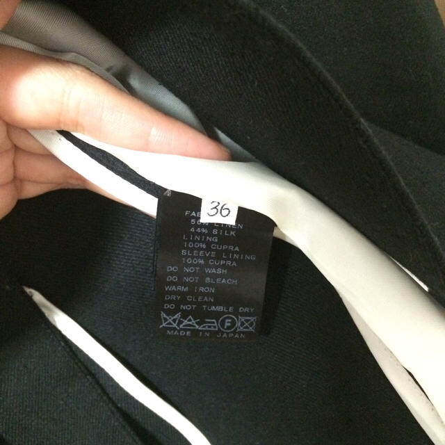 DEUXIEME CLASSE(ドゥーズィエムクラス)のドゥーズィ♡紺ジャケット♡ レディースのジャケット/アウター(テーラードジャケット)の商品写真