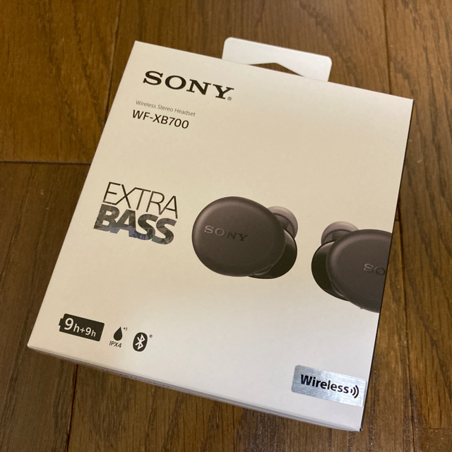 SONYワイヤレスイヤフォン WF-XB700 (B) ブラック-