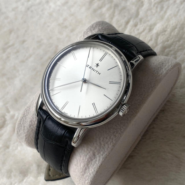 ZENITH(ゼニス)の極美品！ベルト新品ゼニス　ZENITH エリートクラシック メンズの時計(腕時計(アナログ))の商品写真