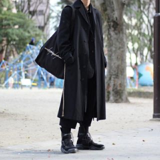 Yohji Yamamoto - ウールギャバ チェスターコート Y'sの通販 by ...