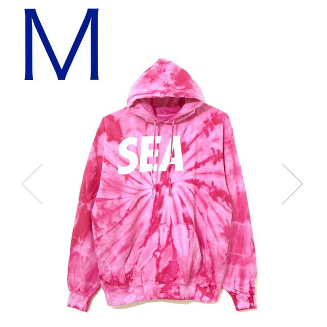 WIND AND SEA PRINT HOODIE PARKA タイダイ Ｍ