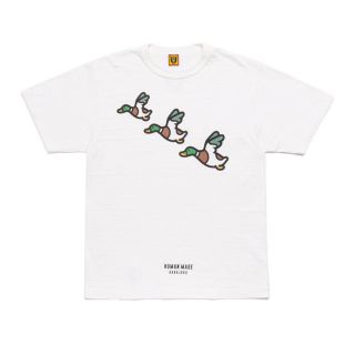 ジーディーシー(GDC)のHuman Made Tee Harajuku 白 S 原宿店舗限定(Tシャツ/カットソー(半袖/袖なし))