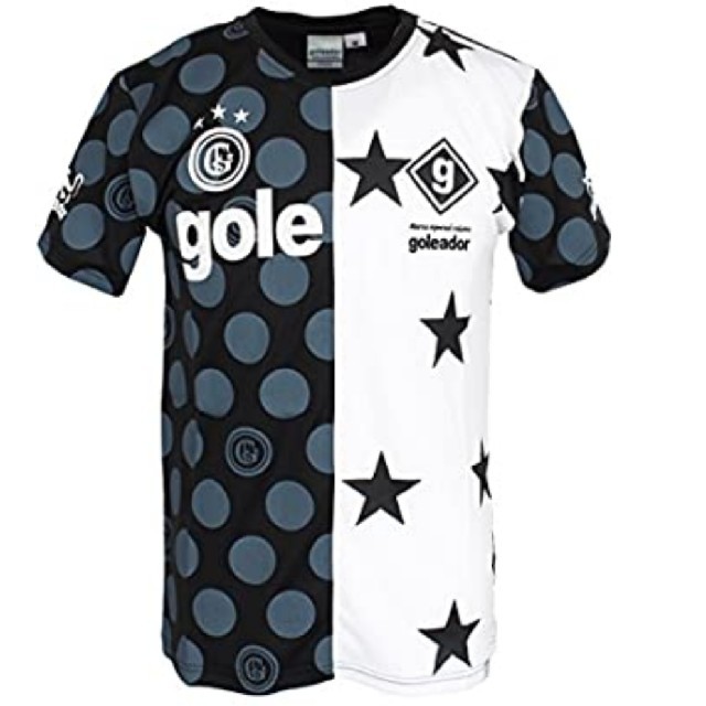 goleador(ゴレアドール) アシンメトリードット/スタープラTシャツ  スポーツ/アウトドアのサッカー/フットサル(ウェア)の商品写真