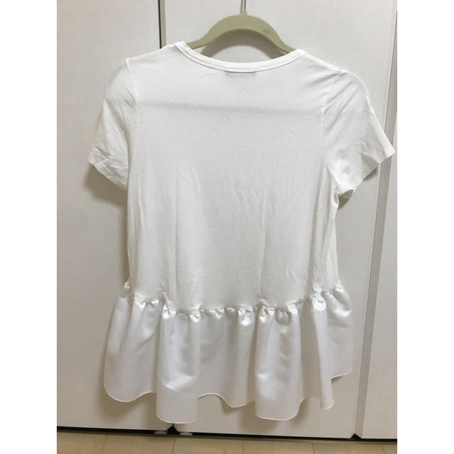 BARNEYS NEW YORK(バーニーズニューヨーク)のヨーコチャン yokochan シャツ カットソー ホワイト レディースのトップス(Tシャツ(半袖/袖なし))の商品写真