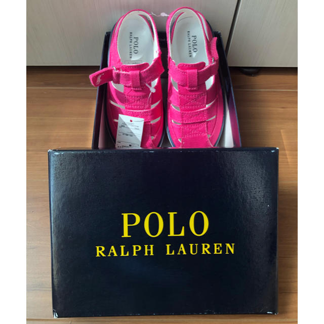 Ralph Lauren(ラルフローレン)のラルフローレン　ベビー　キッズ　サンダル キッズ/ベビー/マタニティのキッズ靴/シューズ(15cm~)(サンダル)の商品写真