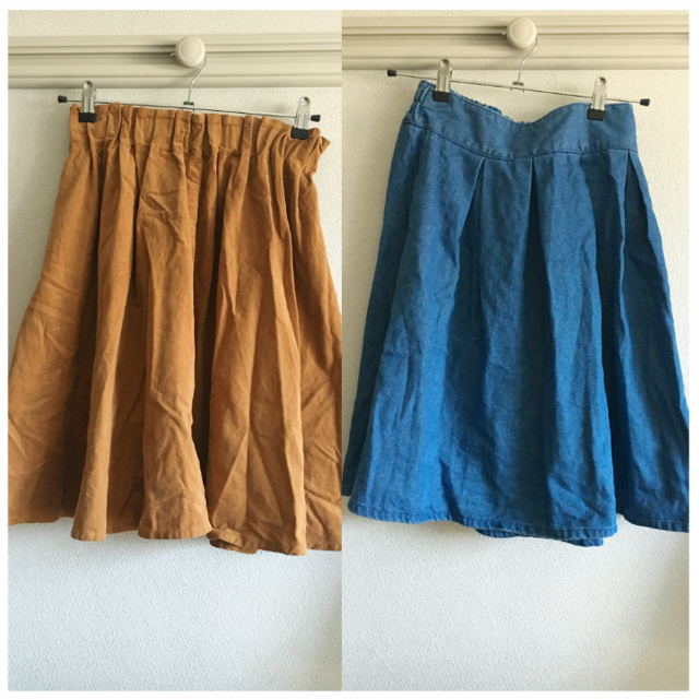 WEGO(ウィゴー)の２つで1200円 膝丈スカート レディースのスカート(ひざ丈スカート)の商品写真