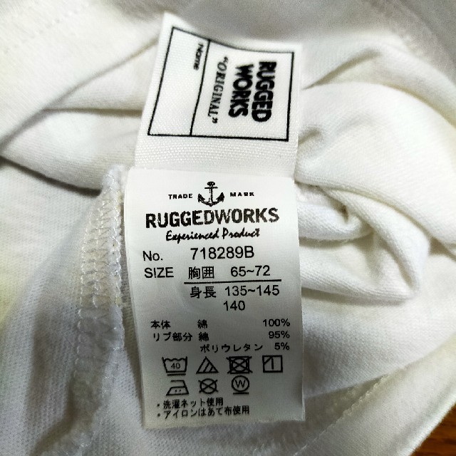 RUGGEDWORKS(ラゲッドワークス)のRUGGED WORKS 140cm  Tシャツ キッズ/ベビー/マタニティのキッズ服女の子用(90cm~)(Tシャツ/カットソー)の商品写真