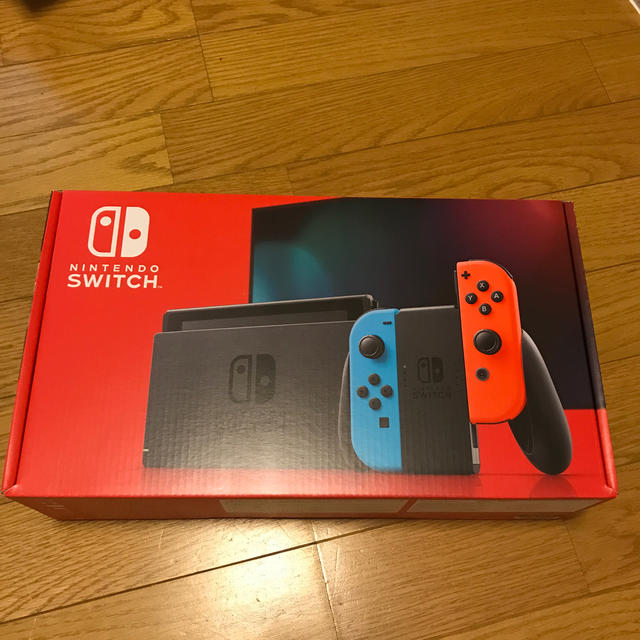 【新品未使用】明日発送 Nintendo Switch 本体　ネオン