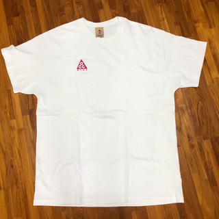 ナイキ(NIKE)の期間限定値下中　nike acg tシャツ L XL ホワイト 白(Tシャツ/カットソー(半袖/袖なし))