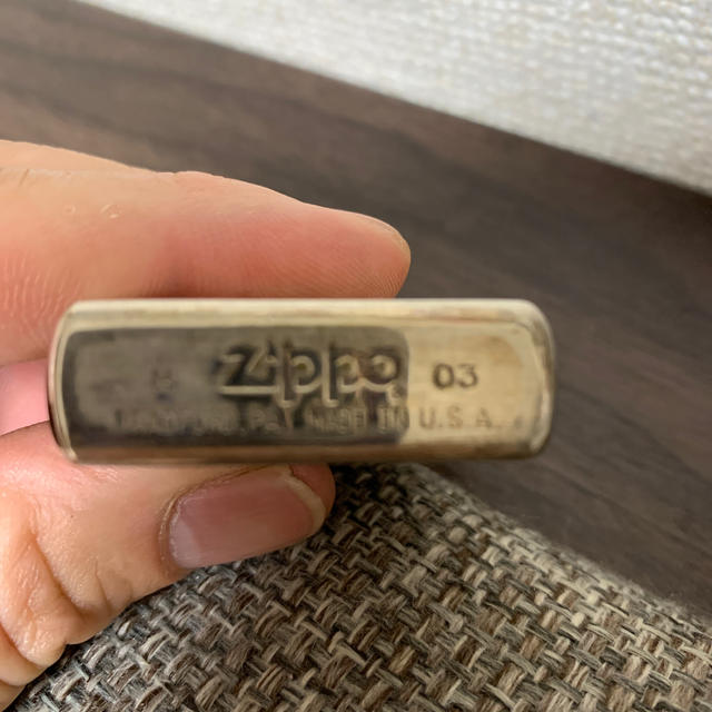 ZIPPO(ジッポー)のZIPPO zippo  ジッポ　ライター　シリアルナンバー　レア メンズのファッション小物(タバコグッズ)の商品写真
