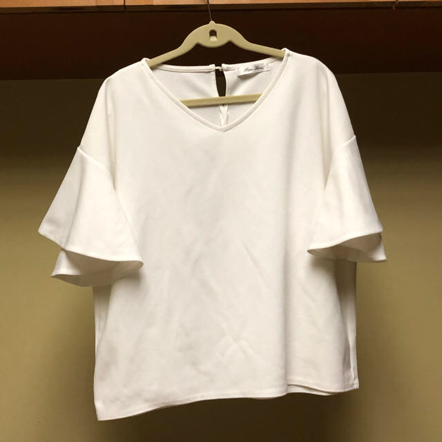しまむら(シマムラ)のフリル🌸ブラウス レディースのトップス(シャツ/ブラウス(半袖/袖なし))の商品写真