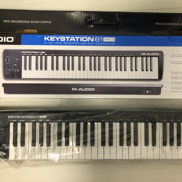 MIDI キーボード M-AUDIO Keystation61 MK3 他MIDIコントローラー