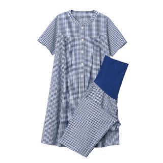 ムジルシリョウヒン(MUJI (無印良品))の★今期新品 定価4990円 無印良品 脇に縫い目が無いマタニティパジャマ 授乳期(マタニティパジャマ)