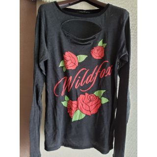 ワイルドフォックス(WILDFOX)のwildfox ダメージカットソー(カットソー(長袖/七分))