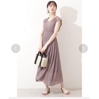 エヌナチュラルビューティーベーシック(N.Natural beauty basic)のmin様専用☆n.ナチュラルビューティーベーシック　今季ワンピース☆(ひざ丈ワンピース)