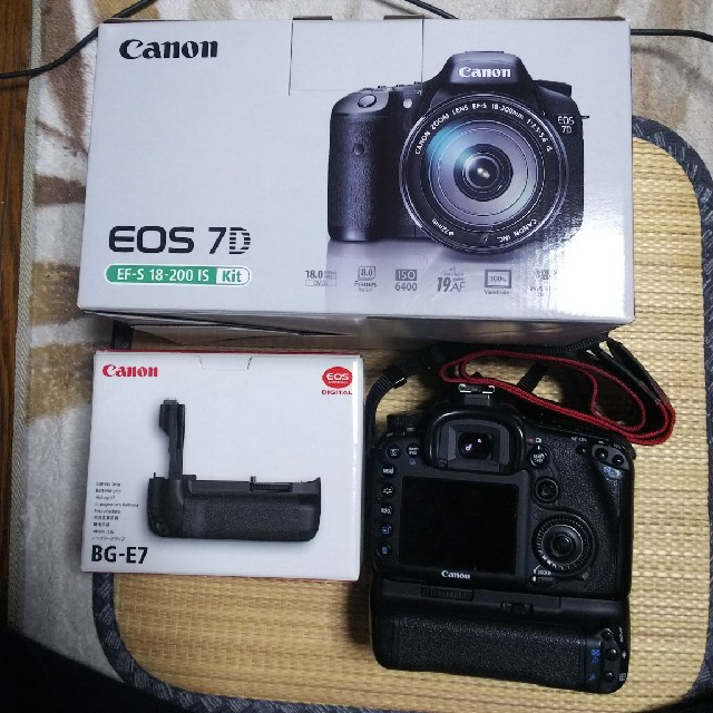 canon 7D + バッテリーグリップ 3