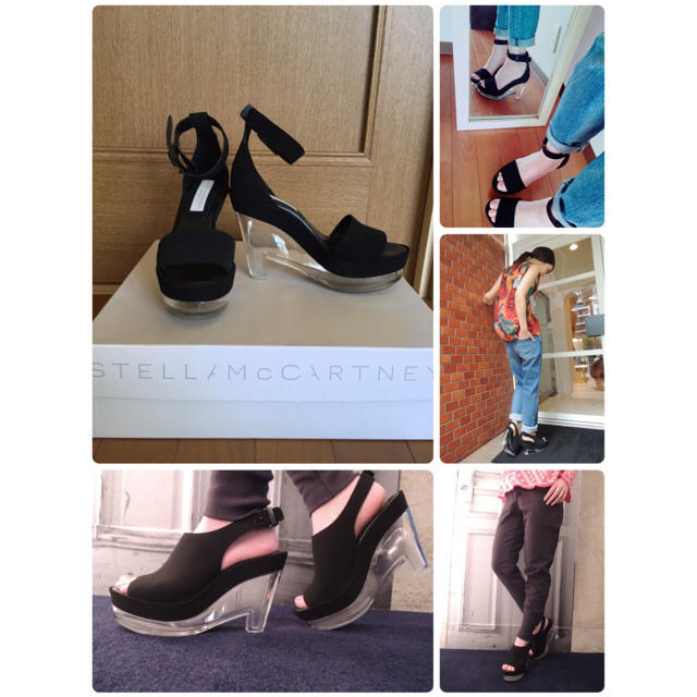 Stella McCartney(ステラマッカートニー)のクリアヒールサンダル♡ レディースの靴/シューズ(サンダル)の商品写真