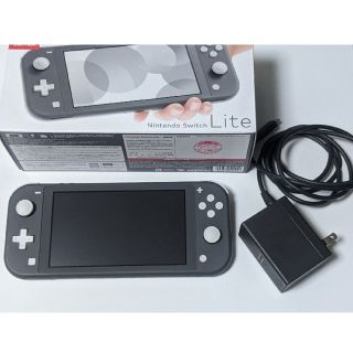 ニンテンドウ(任天堂)のNintendo Switch Ligt  ニンテンドースイッチライト グレー(家庭用ゲーム機本体)