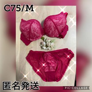 ☆C75/M ブラ&ショーツセット2点セット☆新品未使用品☆タグ無し☆☆(ブラ&ショーツセット)