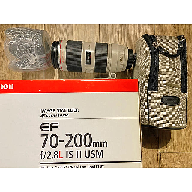 【25％OFF】 ☆neonboyさま専用☆EF70-200mm - Canon f/2.8L USM Ⅱ IS レンズ(ズーム)