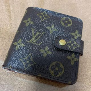 ルイヴィトン(LOUIS VUITTON)のLOUIS VUITTON ルイヴィトン　モノグラム　コンパクト財布(財布)