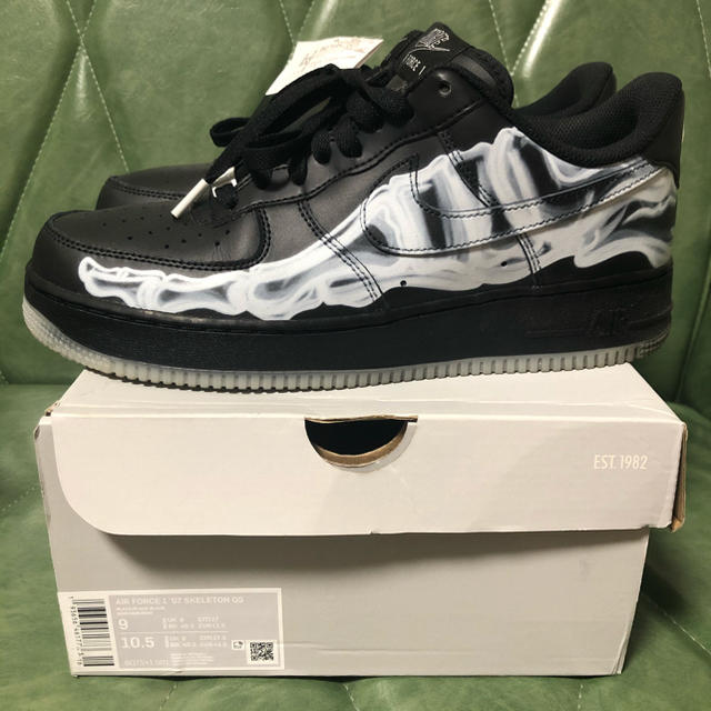 NIKENIKE AIR FORCE 1 LOW QS "SKELETON" スケルトン