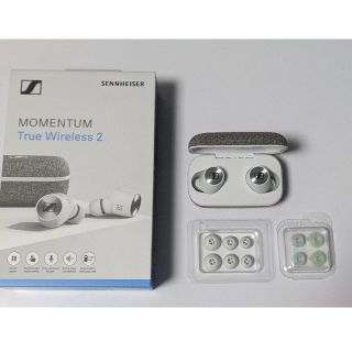 ゼンハイザー(SENNHEISER)のMOMENTUM True Wireless 2 モーメンタム ホワイト(ヘッドフォン/イヤフォン)