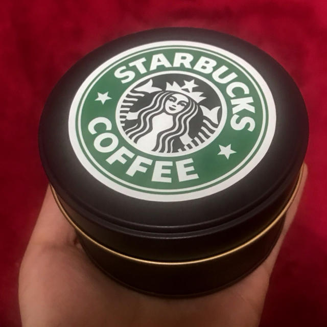 Starbucks Coffee(スターバックスコーヒー)のスターバックス 缶 (焦げ茶) インテリア/住まい/日用品のインテリア小物(小物入れ)の商品写真