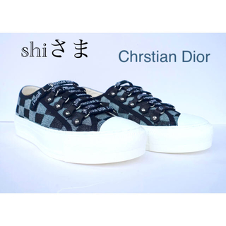 ディオール(Christian Dior) キャンバス スニーカー(レディース)の通販 