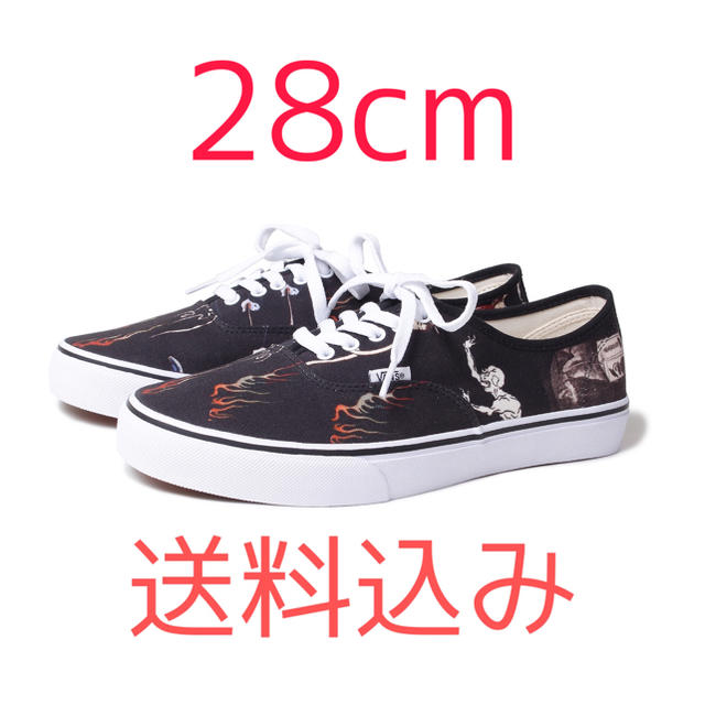 WACKO MARIA VANS AUTHENTIC 28cm28cm使用状況