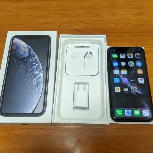 iPhone XR 128GB simフリー black