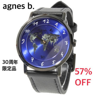 agnes b. - 【美品66%OFF】アニエスベー 腕時計 30周年限定品 箱 
